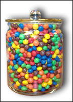 Contest! Win a Mountain of M&M's. Simply guess how many M&Ms are in this  jar! – Mountaineer